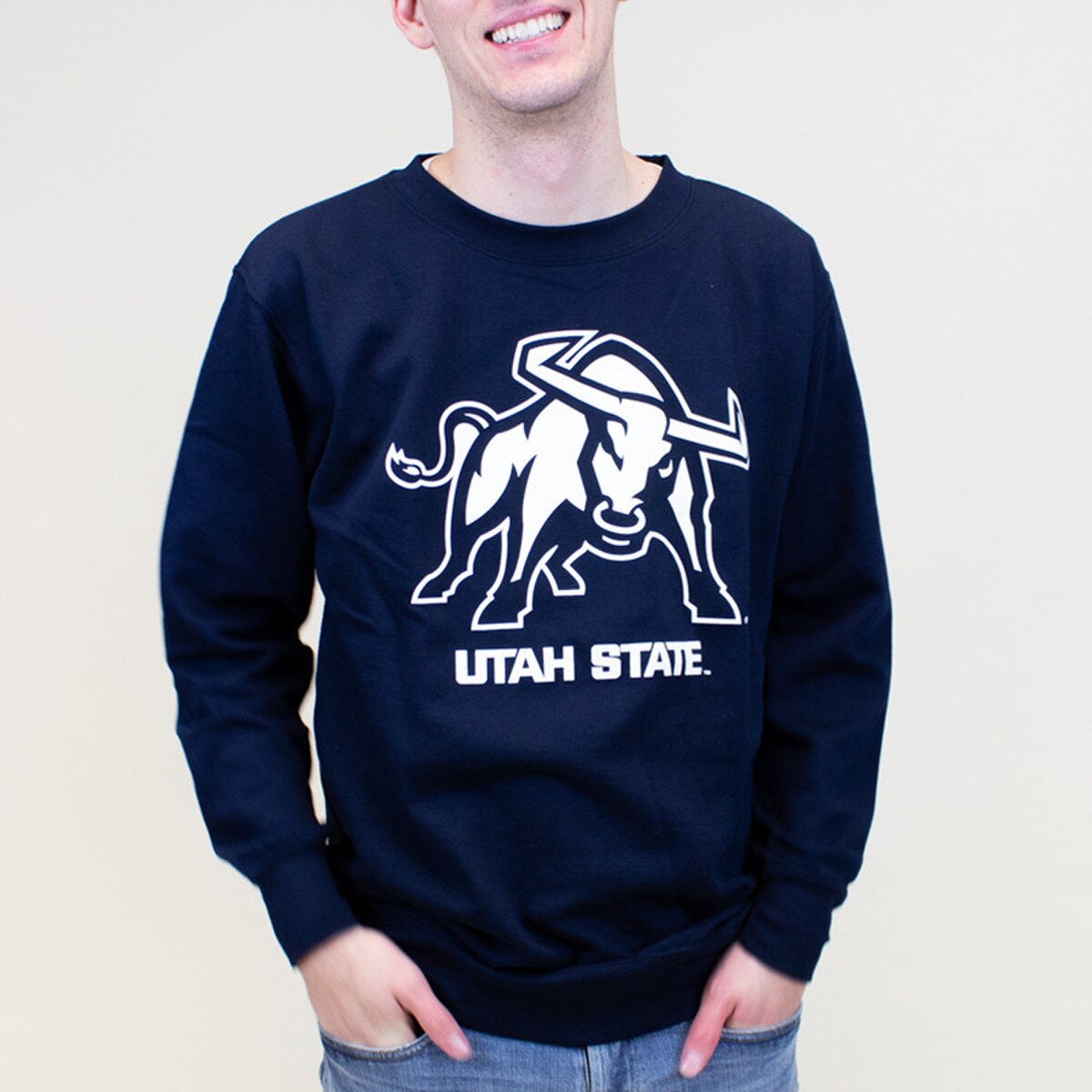 aggie bull sweatshirt with u-state